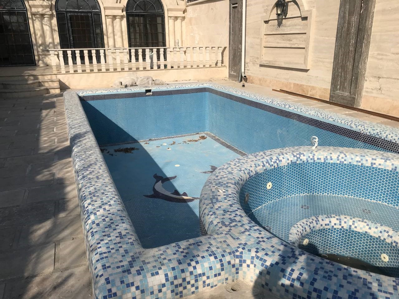 ساخت استخر در باغ